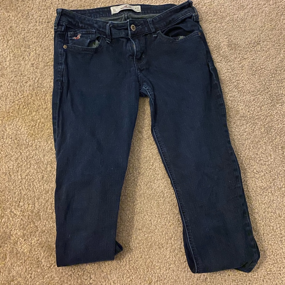 Dark Wash Hollister Skinny Jeans